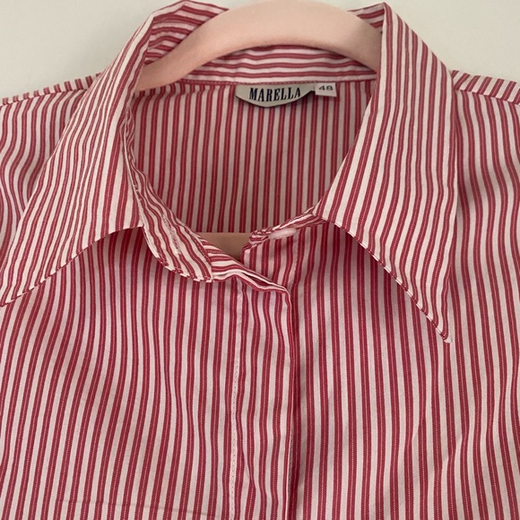 MARELLA SLEEVELESS TOP. SZ XL MADE IN FRANCE . - Picture 5 of 12